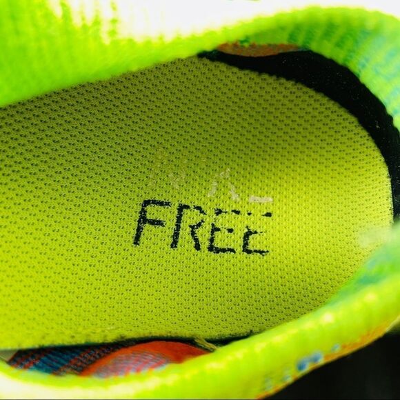 Nike Flyknit Free 5.0 🌈 rainbow men’s 8 US 41 EUR multicolor 7 UK rare tiem - Picture 12 of 13